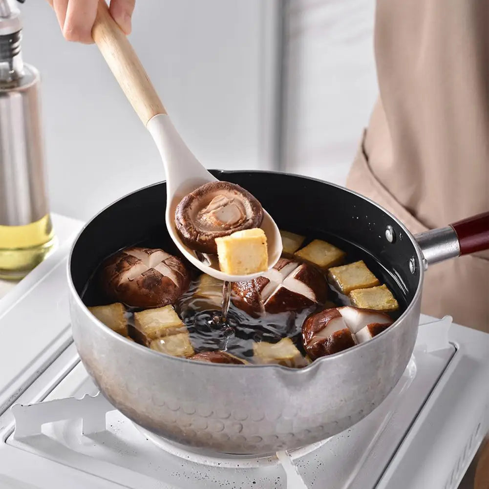 Professional 10 piece kitchen silicone spatula set wooden ladle egg beater, oil brush, barbecue clamp, scraper, kitchen utensils